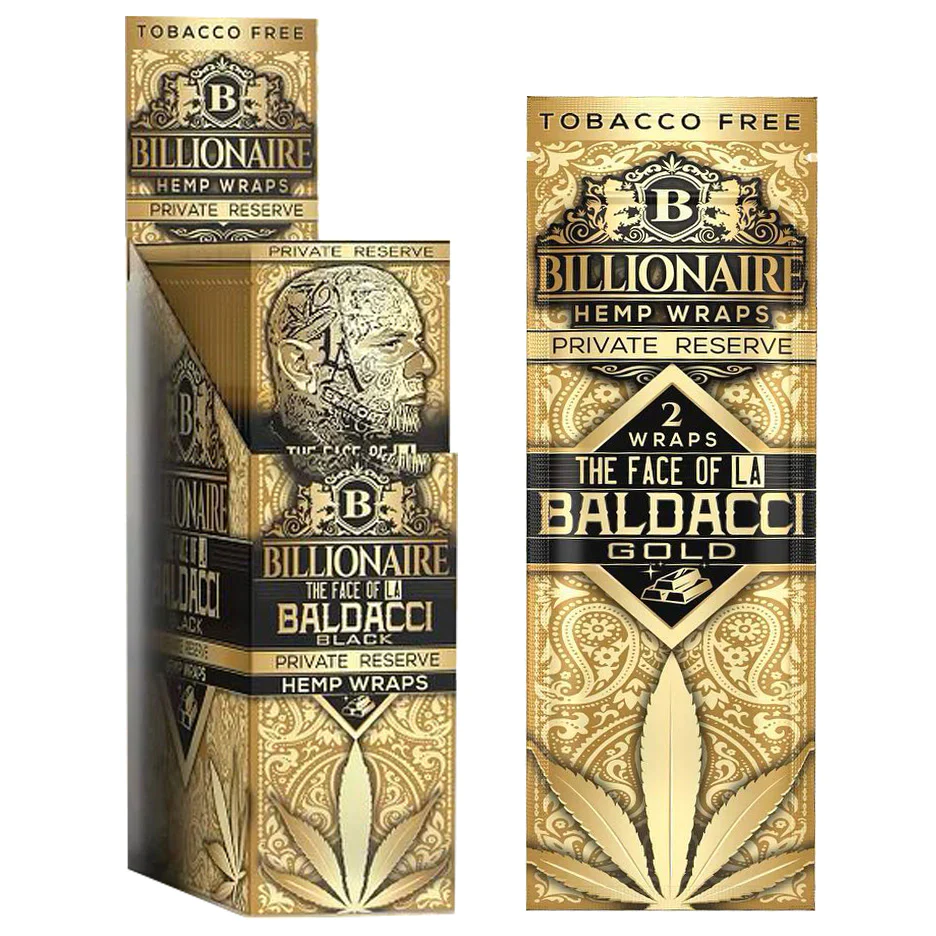 Billionaire Hemp Wraps - Private Reserve 