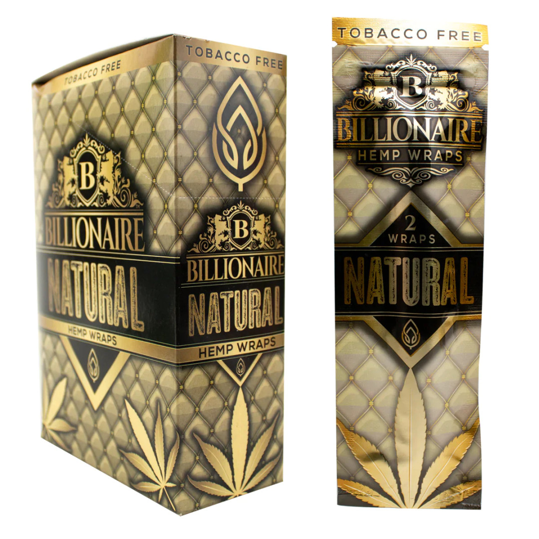 Billionaire Hemp Wraps - Natural