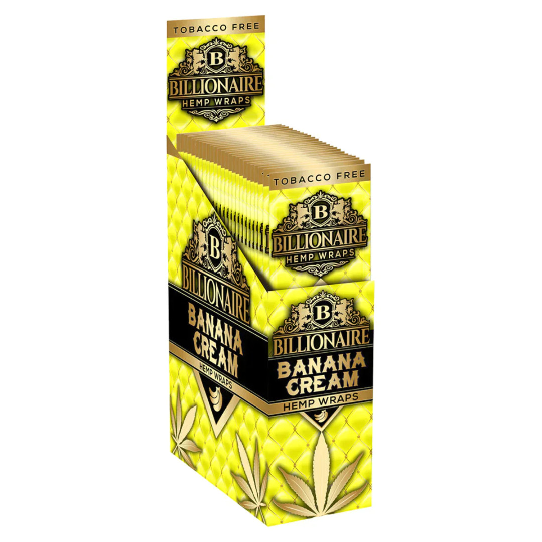 Billionaire Hemp Wraps - Banana Cream